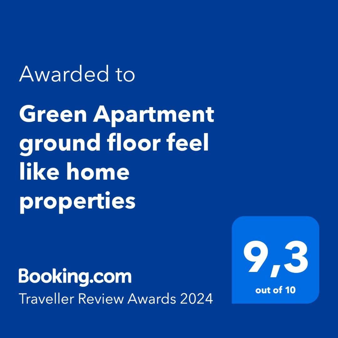 Green Apartment Ground Floor Feel Like Home Properties Saronida Ngoại thất bức ảnh